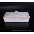 Sunboat Bkaeware Kitchenware/ Kitchen Appliance Enamel Dish Rectangulare Tray /Dish